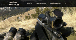 Desktop Screenshot of pro-techguns.com